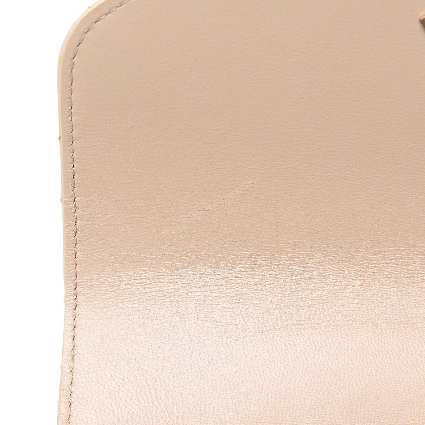 Lambskin Quilted Medium Trendy Spirit Top Handle Bag Beige