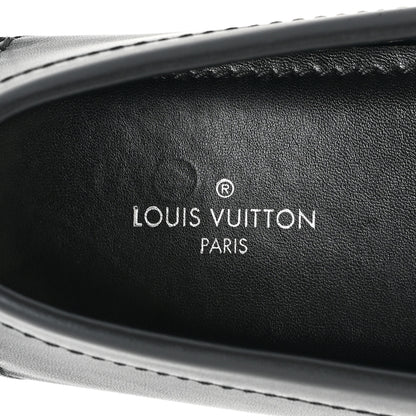 Louis Vuitton Calfskin Dauphine Loafers 36 Black 7 of 11