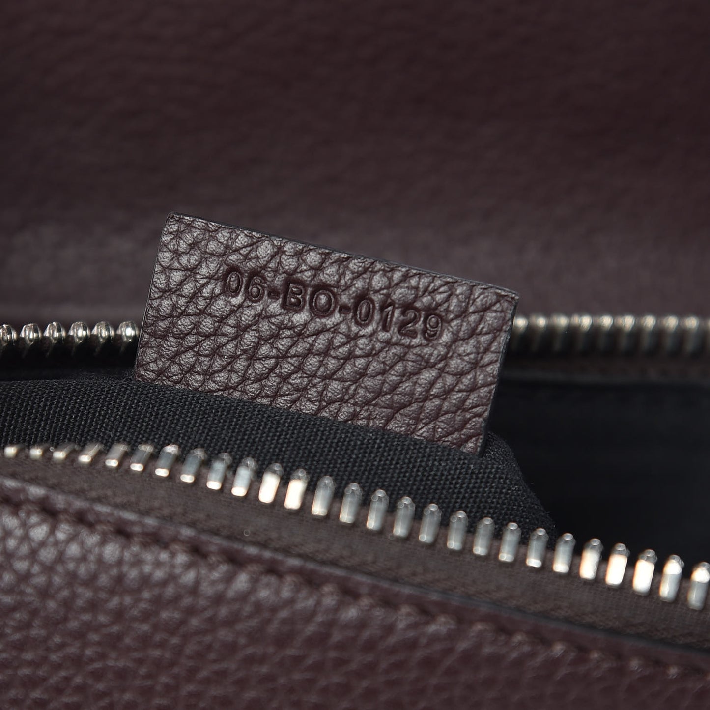 Grained Calfskin Kim Jones Saddle Bag Amaranth