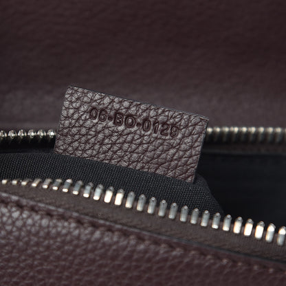 Christian Dior Grained Calfskin Kim Jones Saddle Bag Amaranth 7 of 8