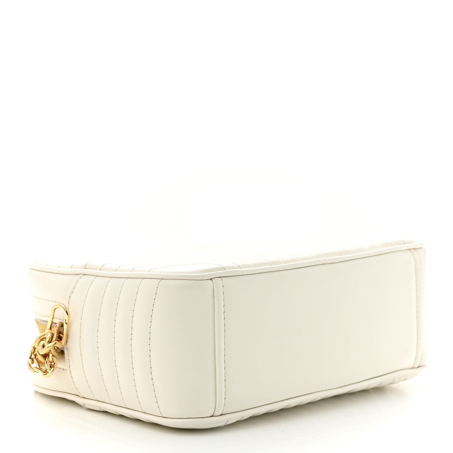 Prada Soft Calfskin Diagramme Crossbody Bag White 4 of 10