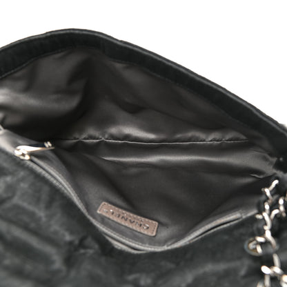 Chanel Coated Canvas Quilted Le Marais Flap Black 5 of 9