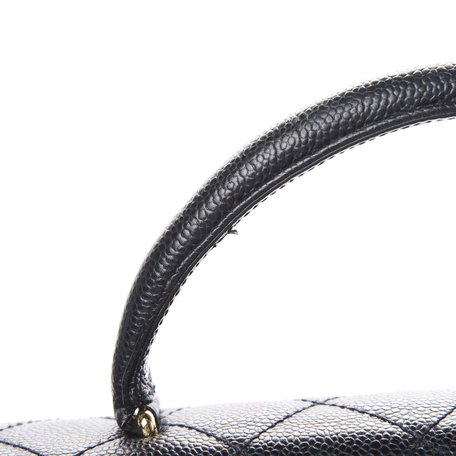 Chanel Caviar Quilted Jumbo Kelly Flap Black 10 of 12