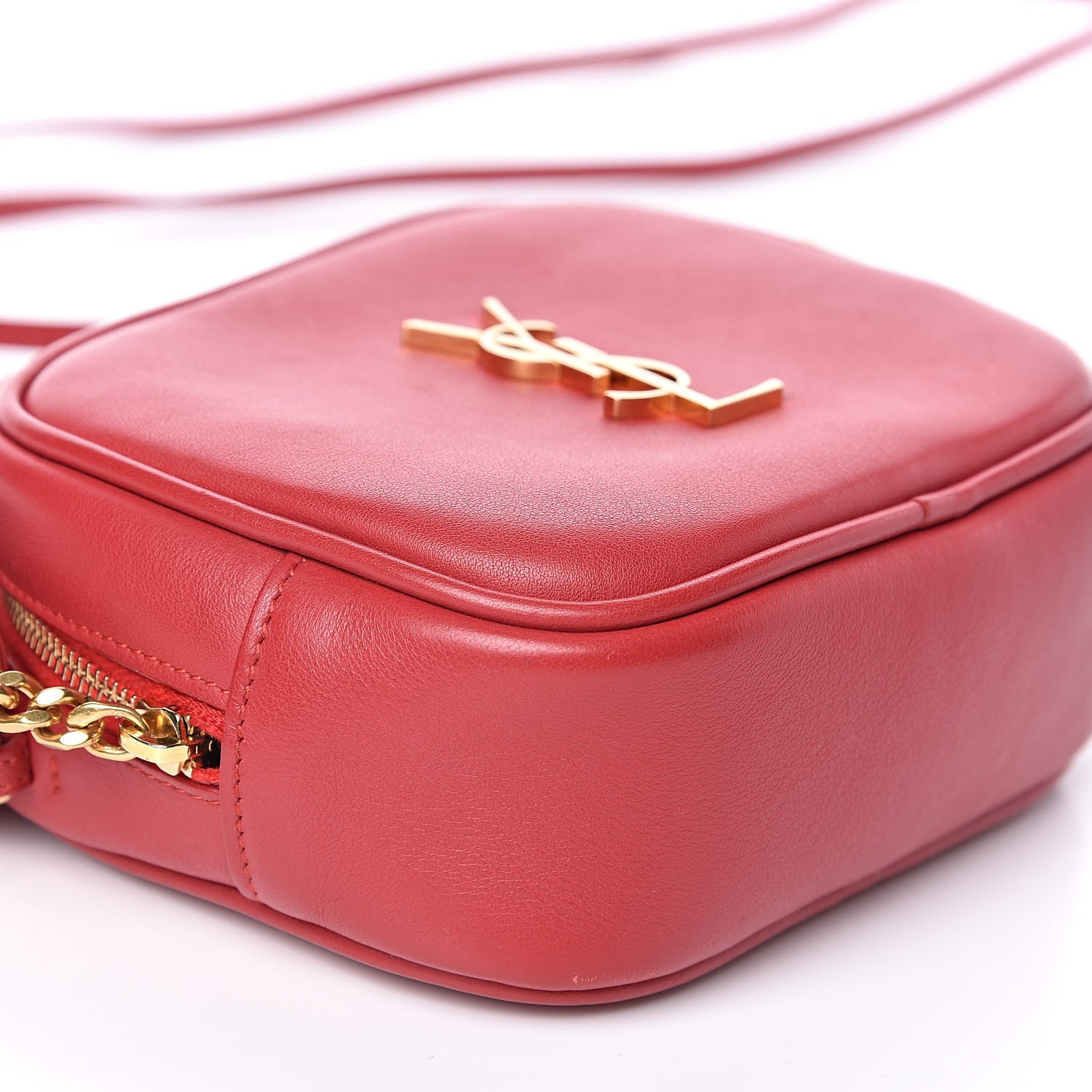 Saint Laurent Nappa Monogram Blogger Bag New Red 7 of 8