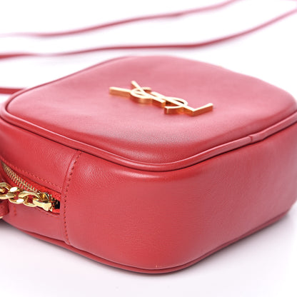 Saint Laurent Nappa Monogram Blogger Bag New Red 7 of 8