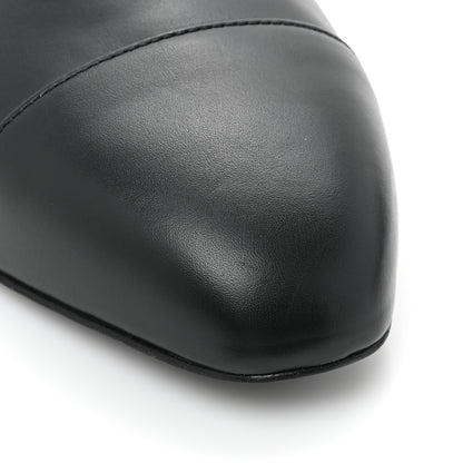 Chanel Lambskin Cap Toe CC Uniform Ballerina Flats 40.5 Black 11 of 11