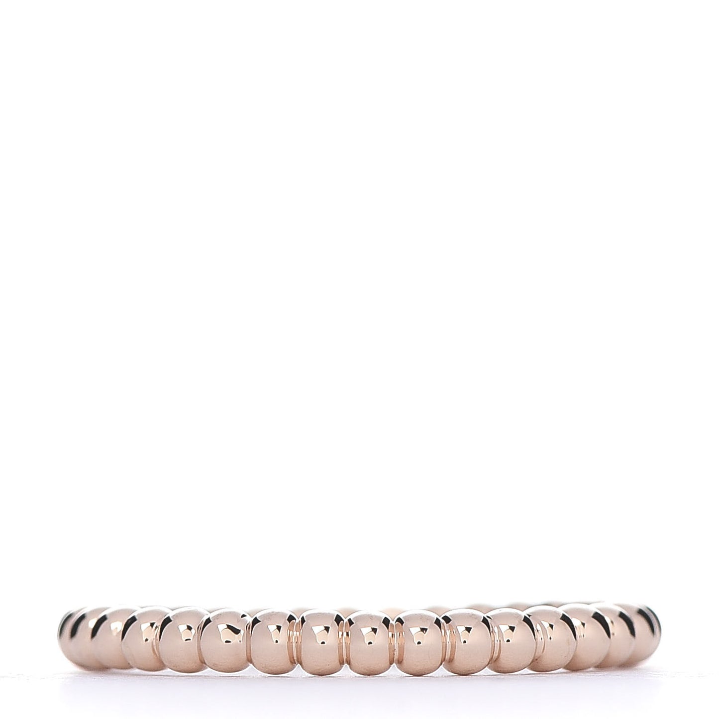 18K Rose Gold Small Perlee Ring 49 4.75
