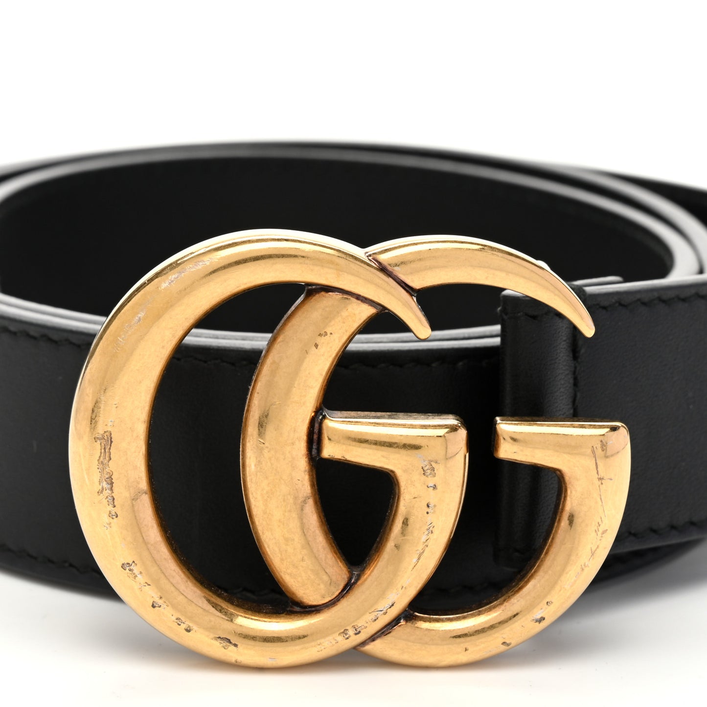 Calfskin Double G 30mm Belt 85/34 Black