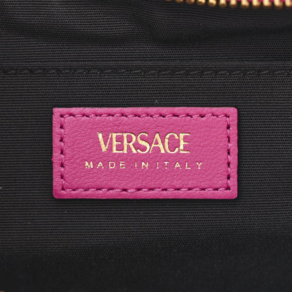 Versace Nappa Quilted Medusa Shoulder Bag Fuchsia 6 of 12