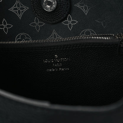 Louis Vuitton Mahina Carmel Hobo Black 6 of 11