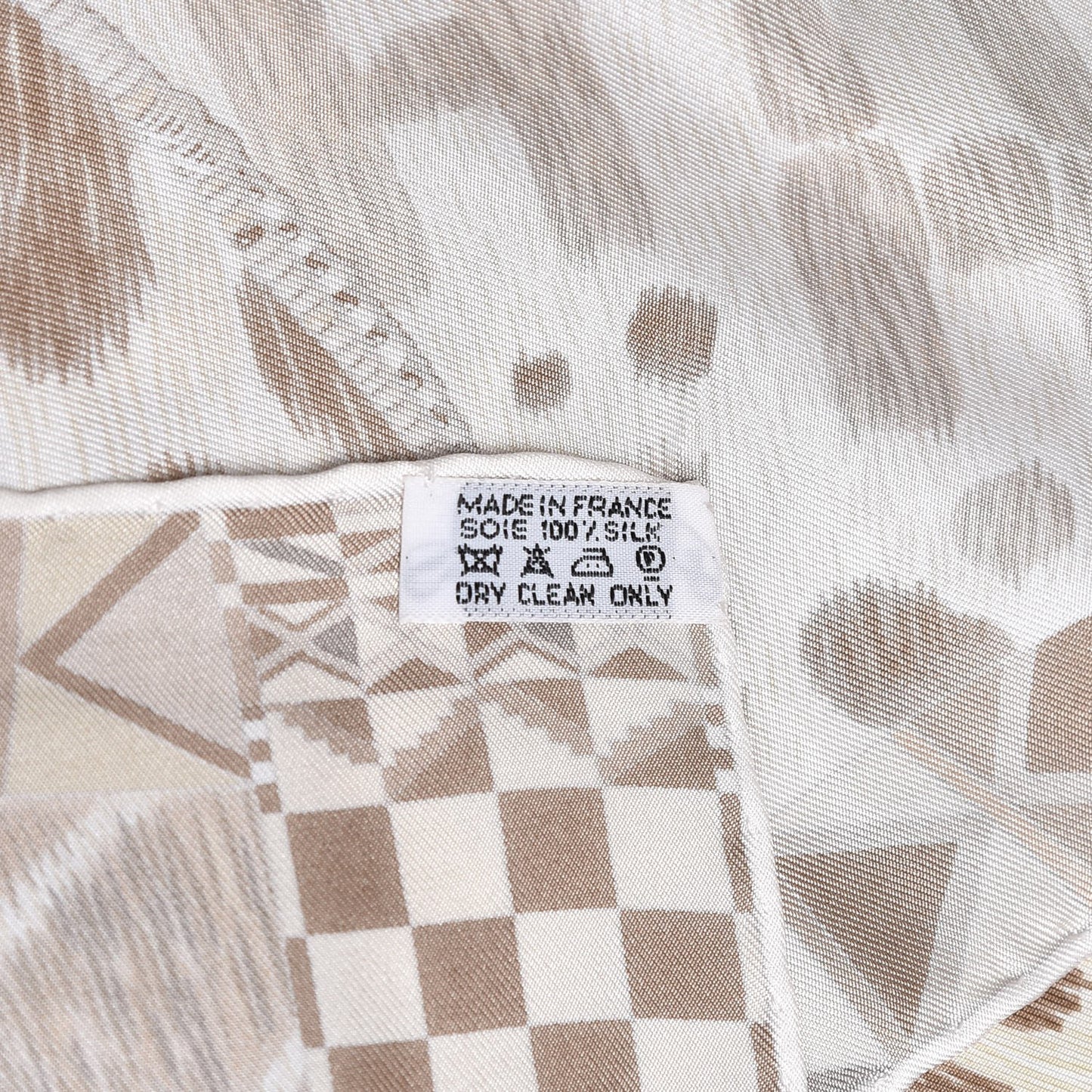 Silk Pelages et Camouflage Scarf 90