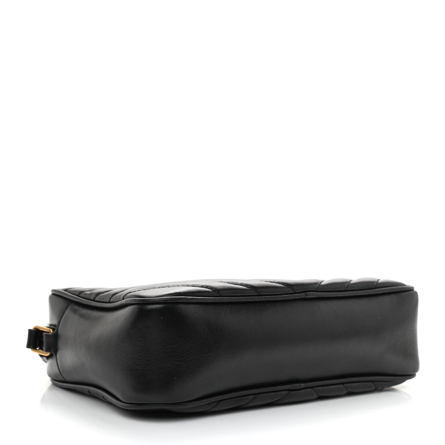 Saint Laurent Calfskin Matelasse Monogram Lou Camera Bag Black 4 of 9