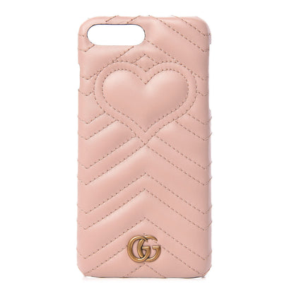 Gucci Calfskin Matelasse Marmont iPhone 7 Plus Case Pink 1 of 6