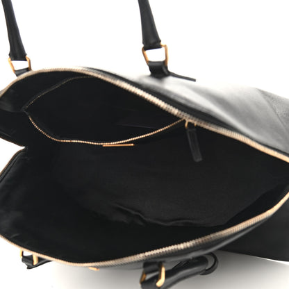 Prada Saffiano Lux Large Promenade Tote Black 5 of 18