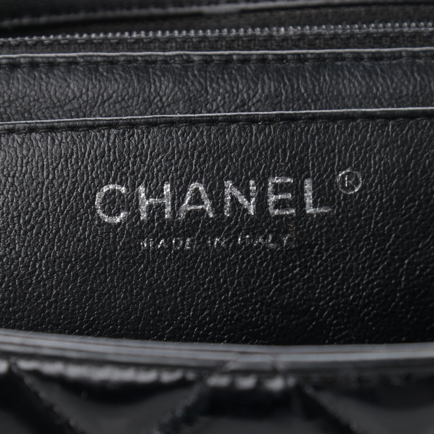 Chanel Patent Quilted Maxi Single Flap Black 6 of 11