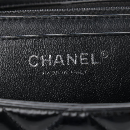 Chanel Patent Quilted Maxi Single Flap Black 6 of 11