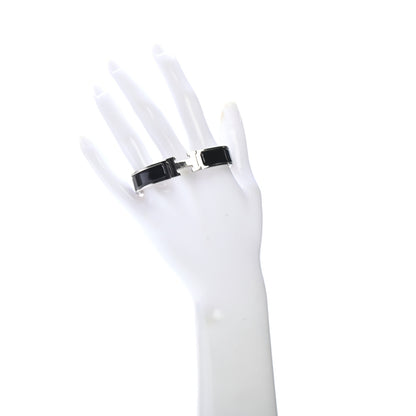 Hermes Enamel Narrow Clic Clac H Bracelet PM Black 2 of 4