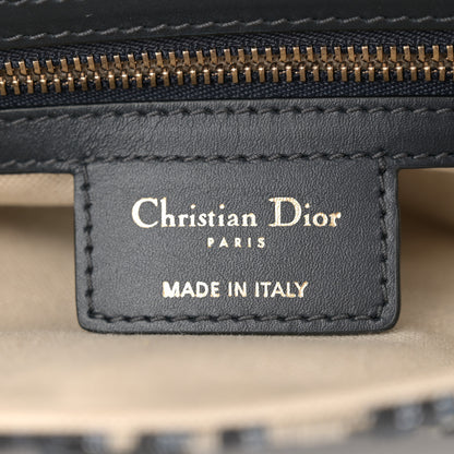 Christian Dior Oblique Saddle Bag Blue 6 of 10