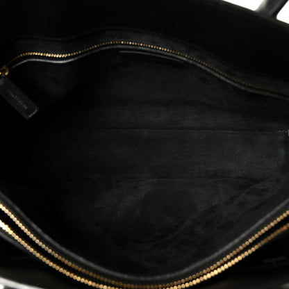 Saint Laurent Calfskin Large Sac De Jour Carryall Black 6 of 12