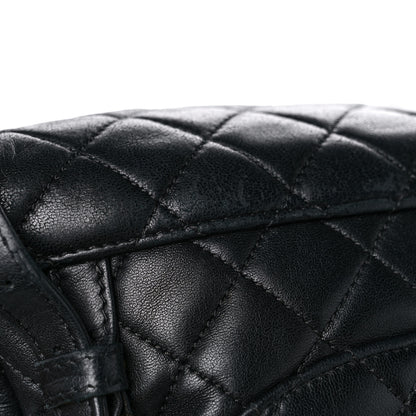 Chanel Lambskin Quilted Large Urban Spirit Backpack Black 14 of 21