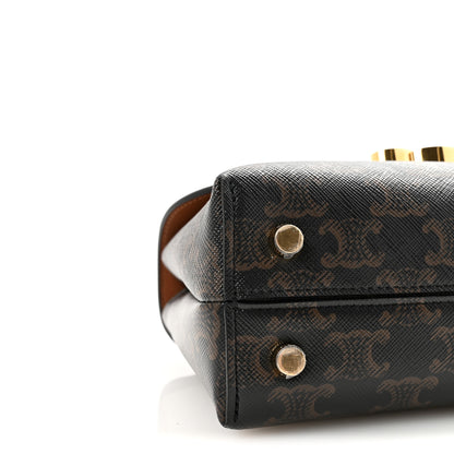 Celine Triomphe Canvas Teen Nino Tan 9 of 10