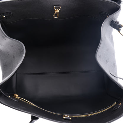 Louis Vuitton Calfskin Vendome MM Black 5 of 9