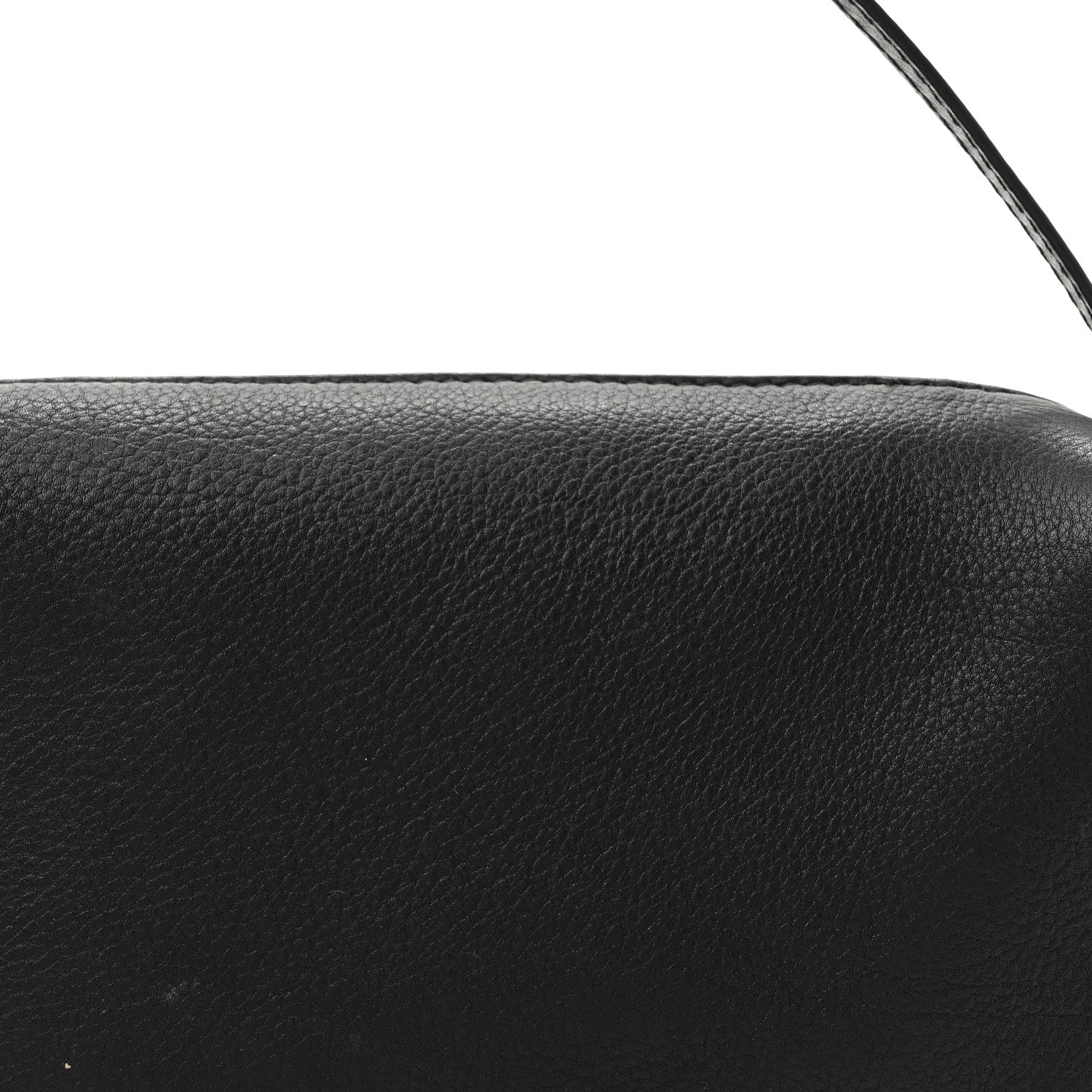 The Row Grained Calfskin 90's Bag Black 7 of 9