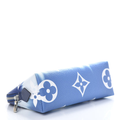 Louis Vuitton Monogram Giant Escale Cosmetic Pouch Blue 4 of 6