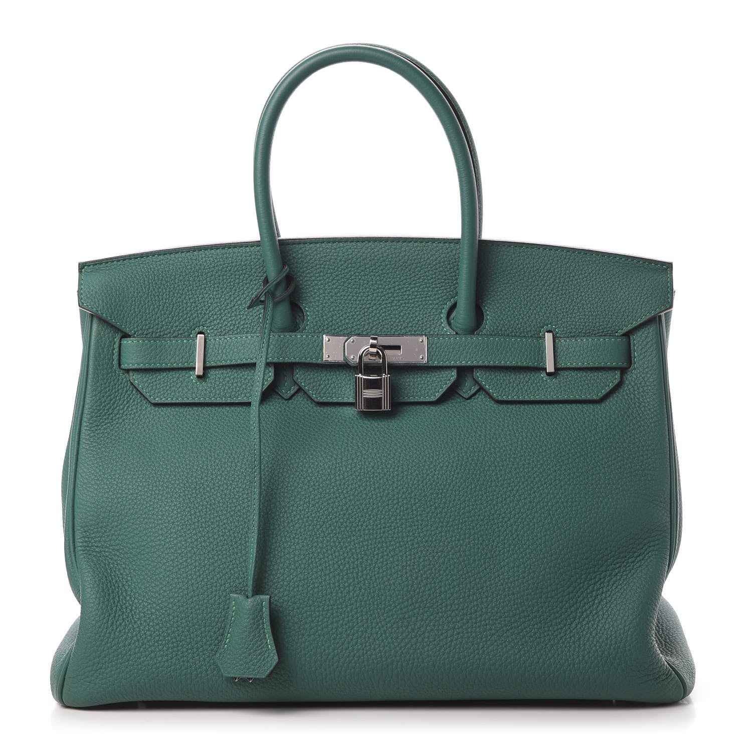 Hermes Togo Birkin 35 Malachite 1 of 17