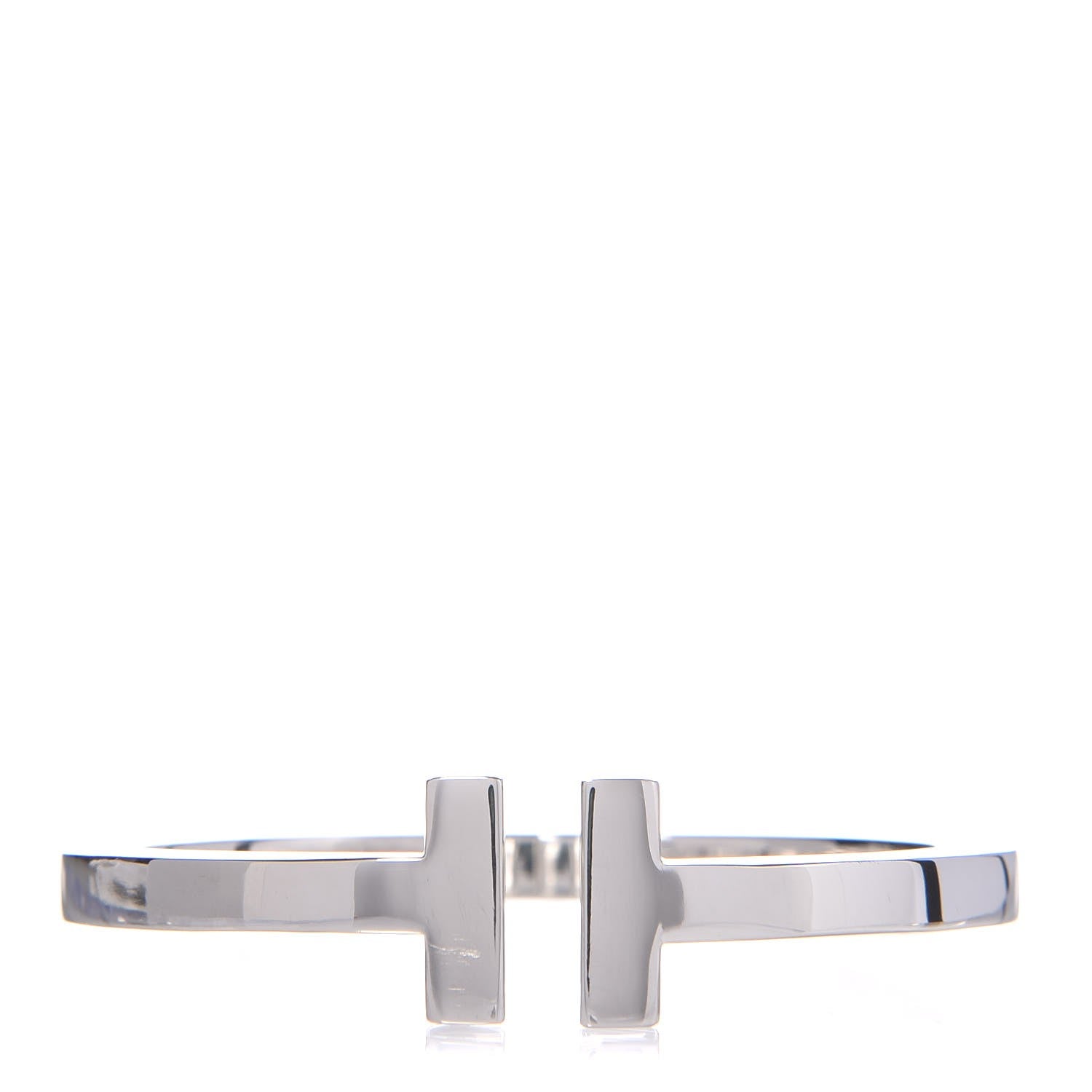 Tiffany Sterling Silver T Square Bracelet 1 of 4