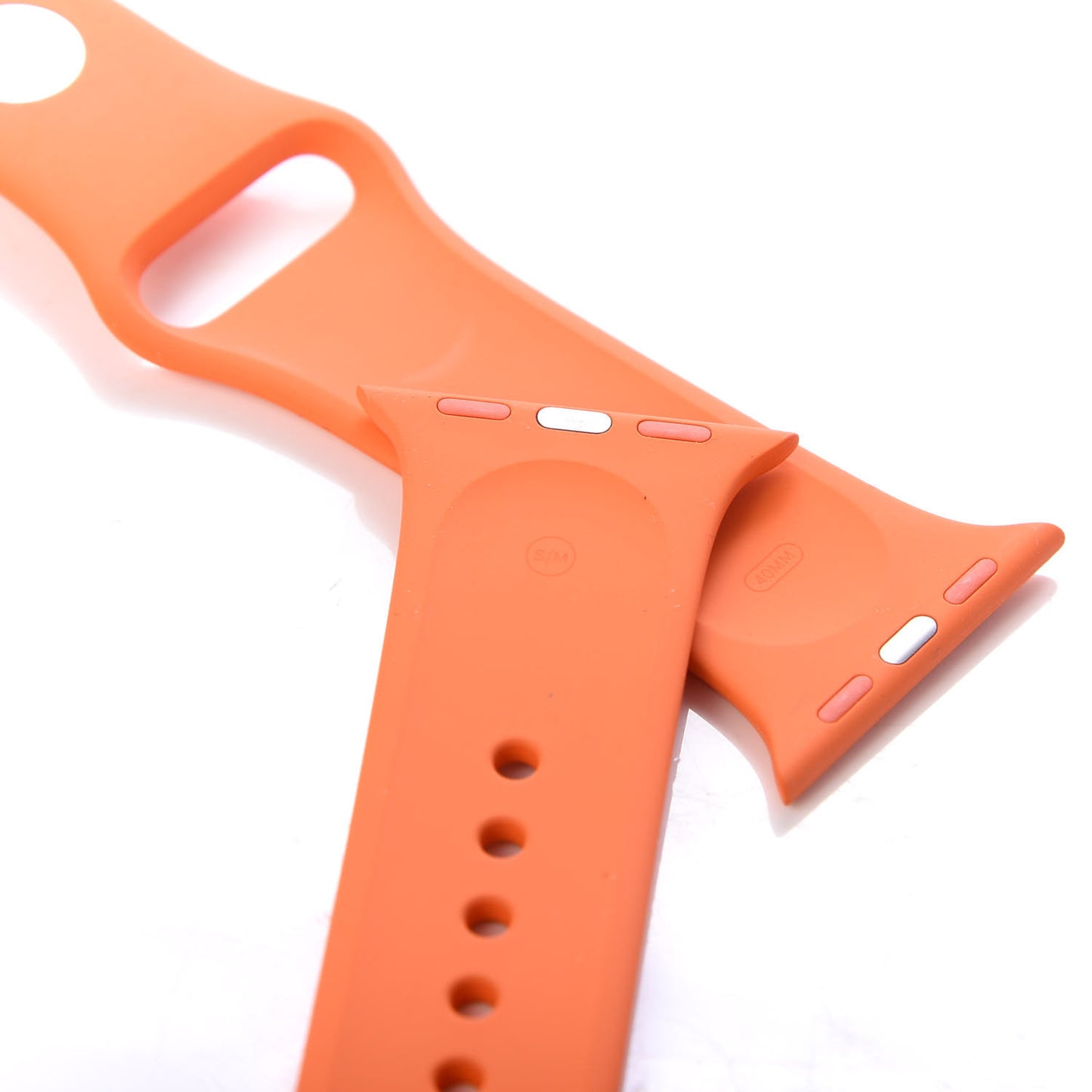 Silicone 40mm Apple Sports Watch Single Tour Band Orange
