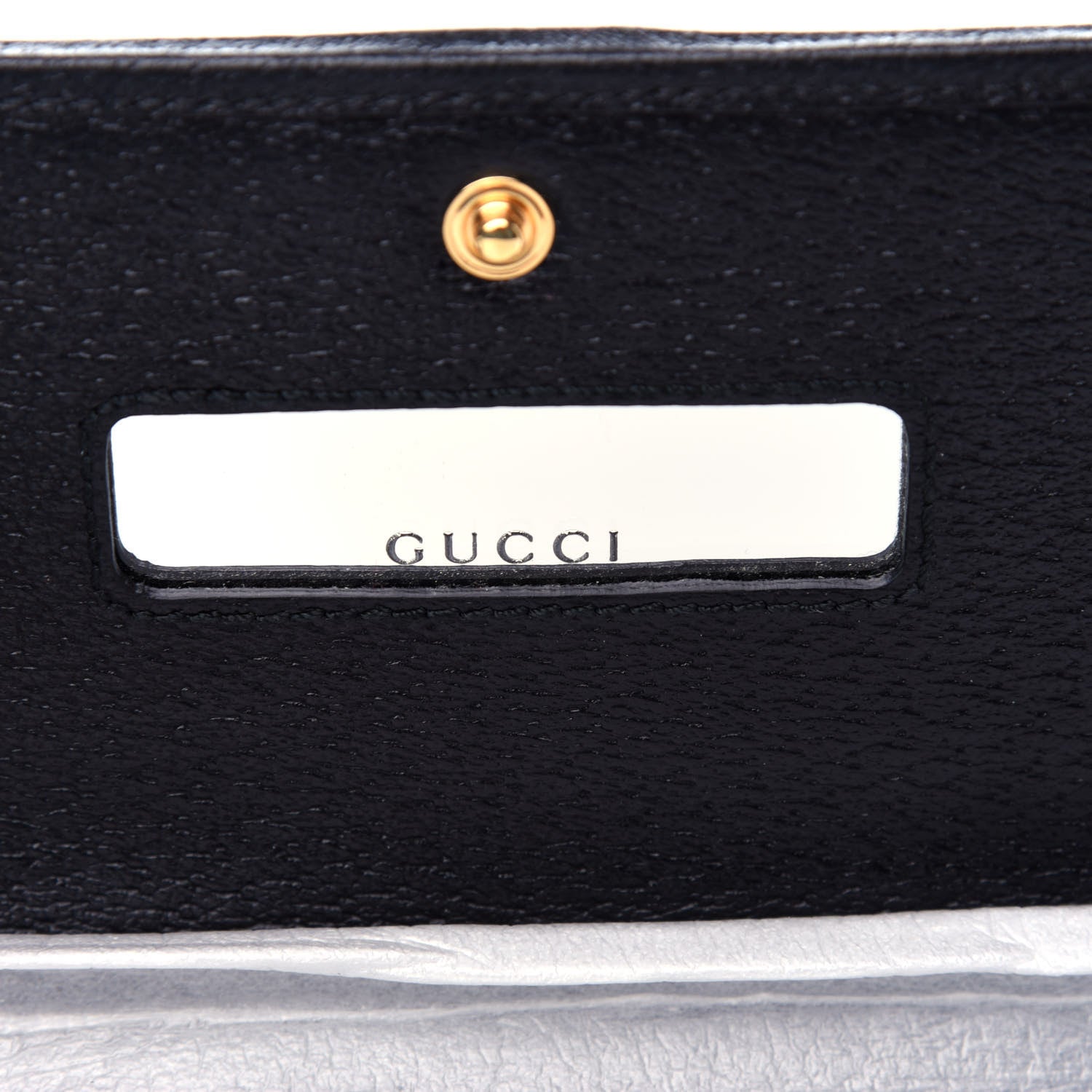 Gucci Calfskin Web Ophidia Wallet On Chain Black 6 of 11