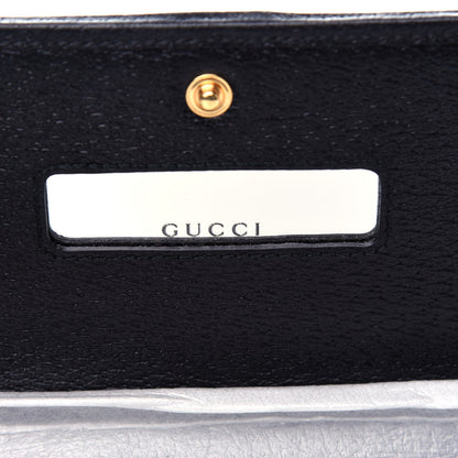 Gucci Calfskin Web Ophidia Wallet On Chain Black 6 of 11