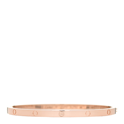 Cartier 18K Pink Gold Small LOVE Bracelet 17 2 of 5