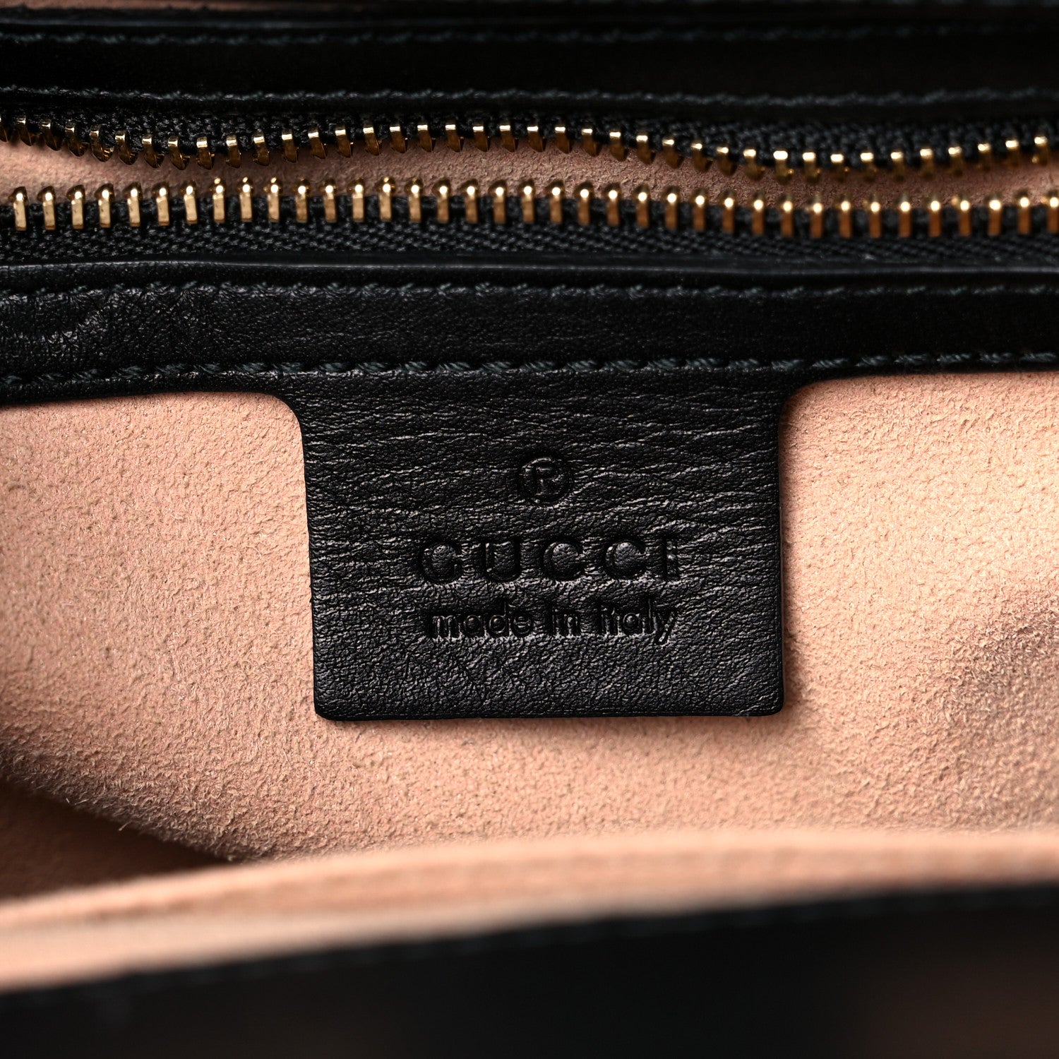 Gucci Nappa Bamboo Small Nymphaea Top Handle Bag Black 6 of 20