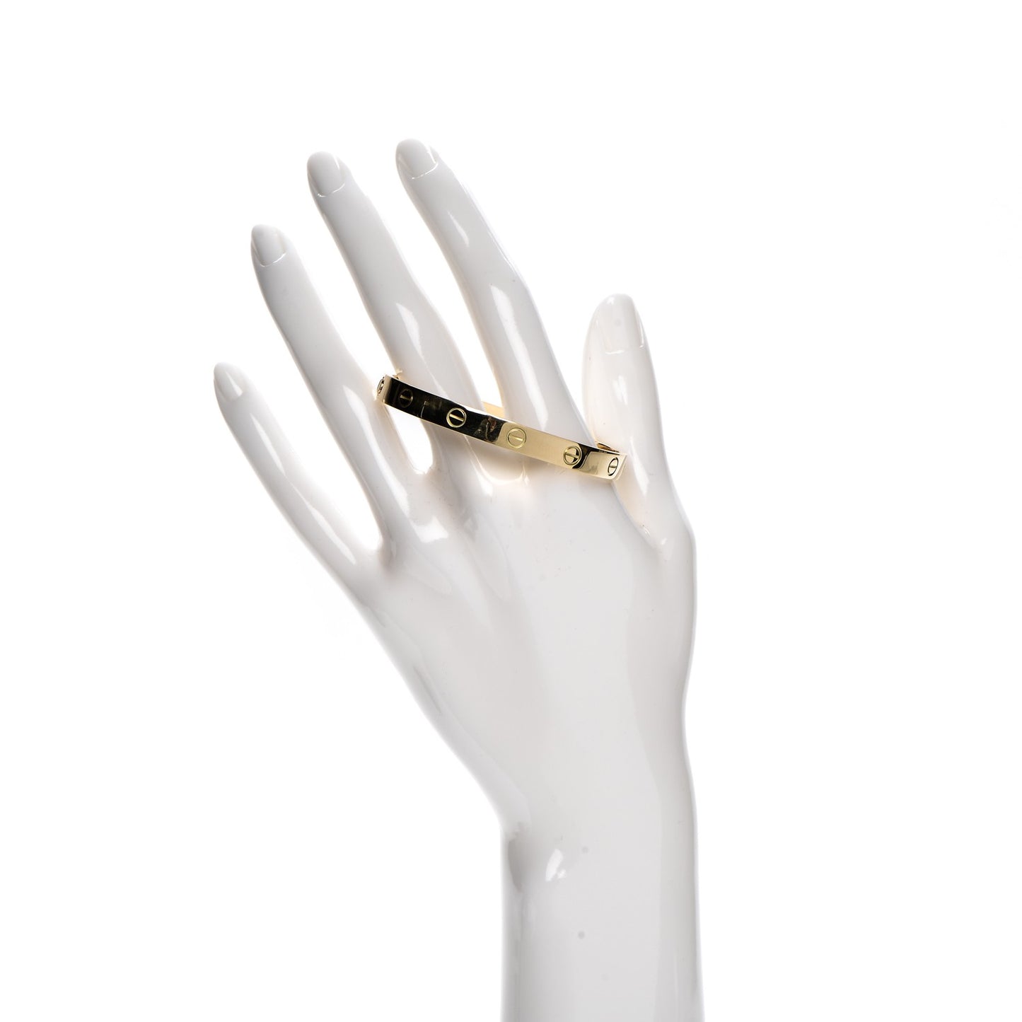 18K Yellow Gold LOVE Bracelet 16