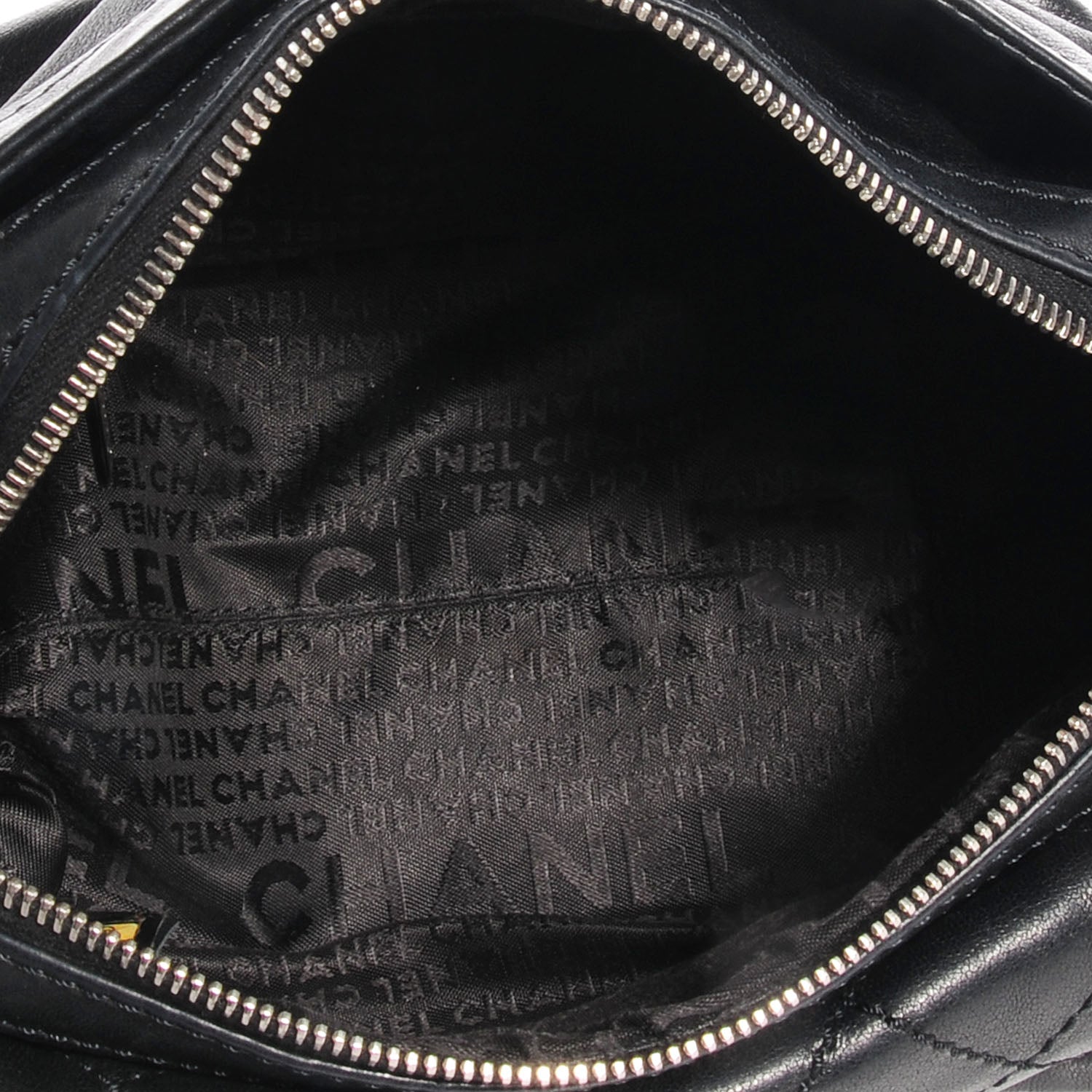 Chanel Lambskin Diamond Stitch Shoulder Bag Black 4 of 6