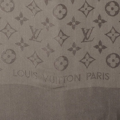 Louis Vuitton Silk Wool Monogram Shawl Verone 4 of 5