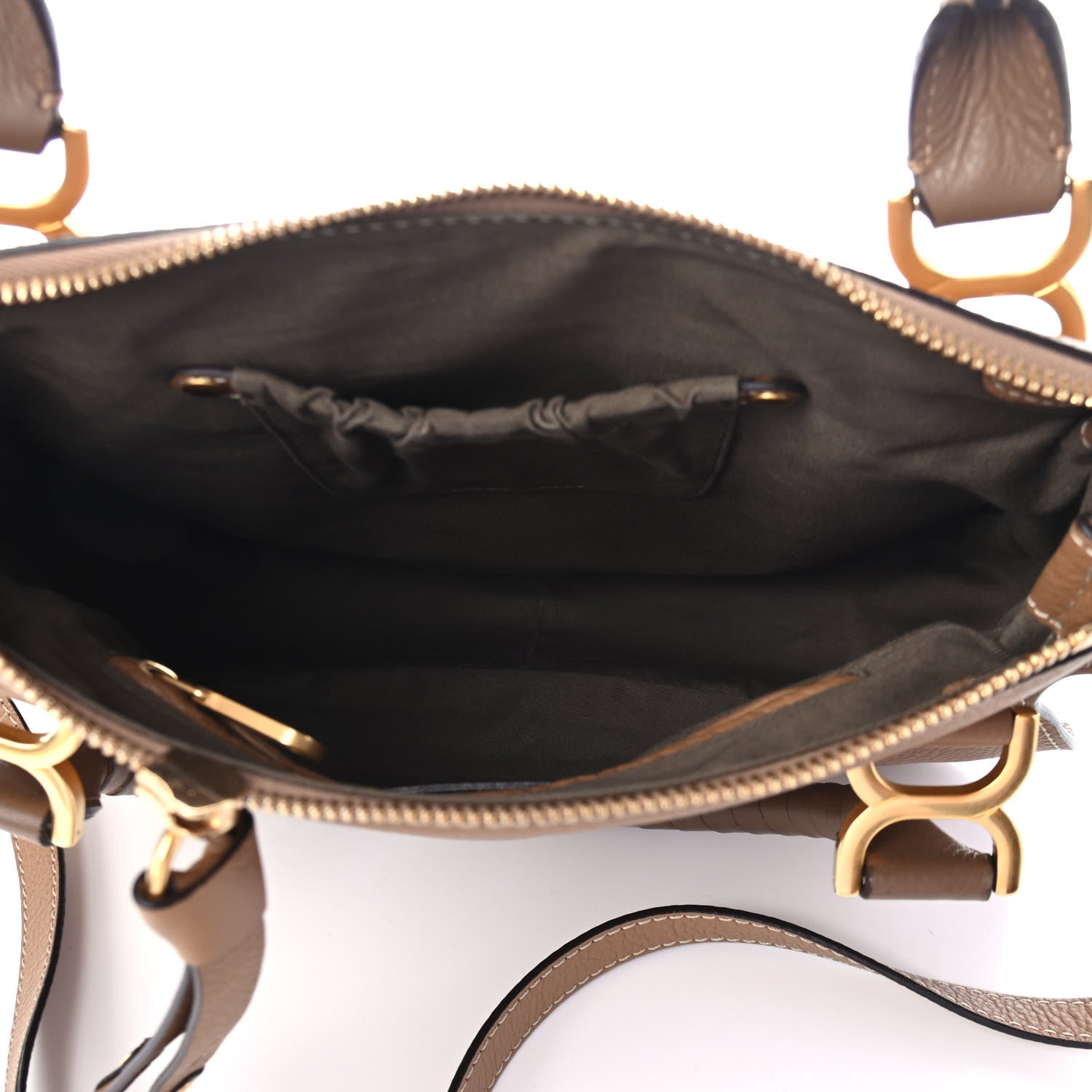 Chloe Calfskin Medium Marcie Satchel Nut 4 of 4