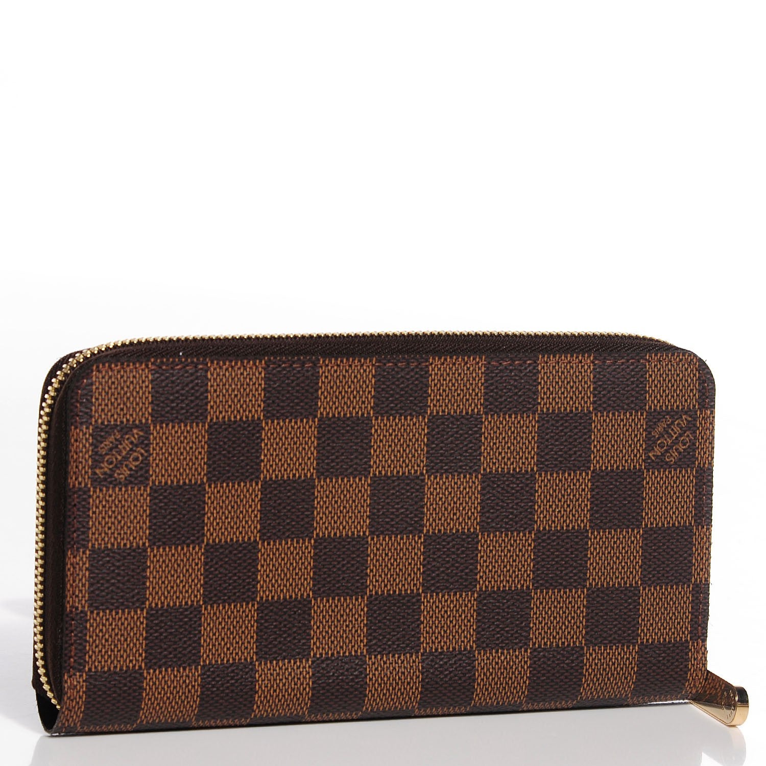 Louis Vuitton Damier Ebene Zippy Wallet 2 of 8