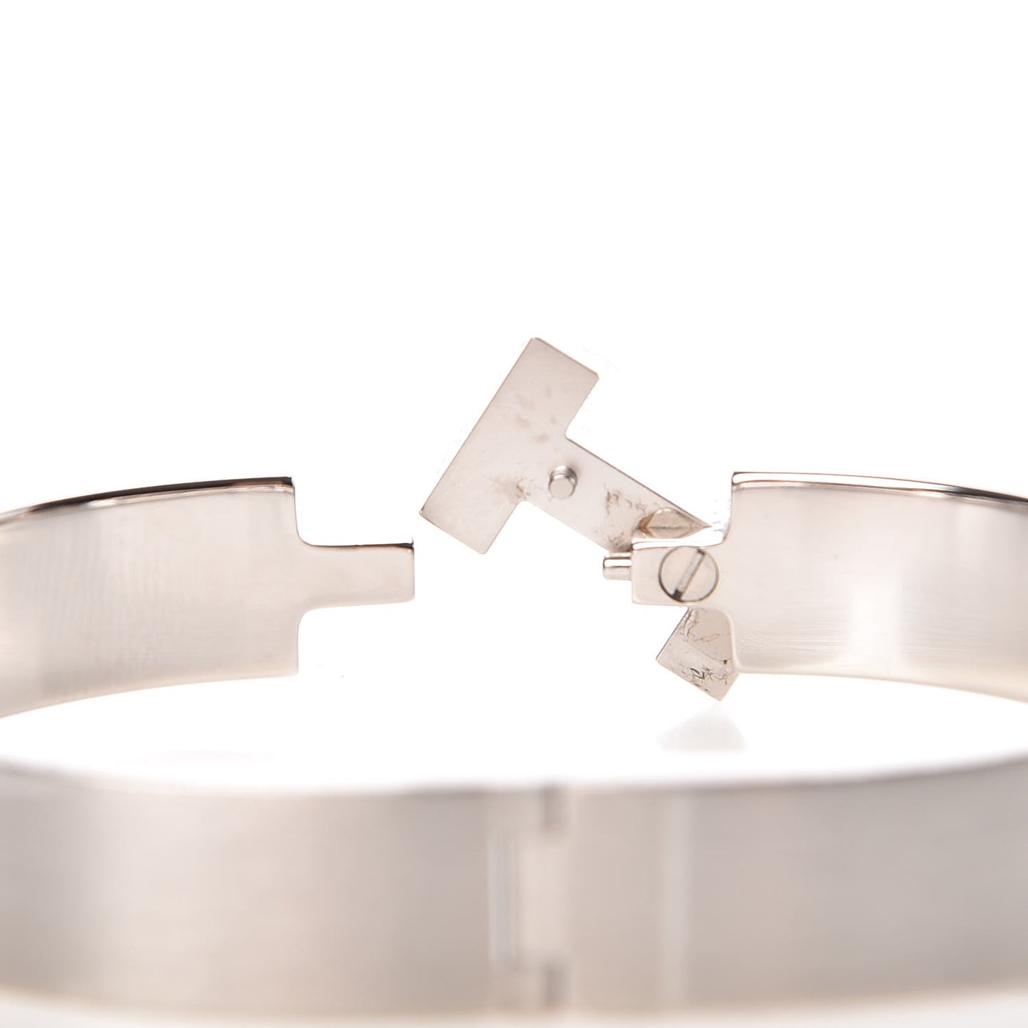 Enamel Narrow Clic Clac HH Bracelet GM Cachou