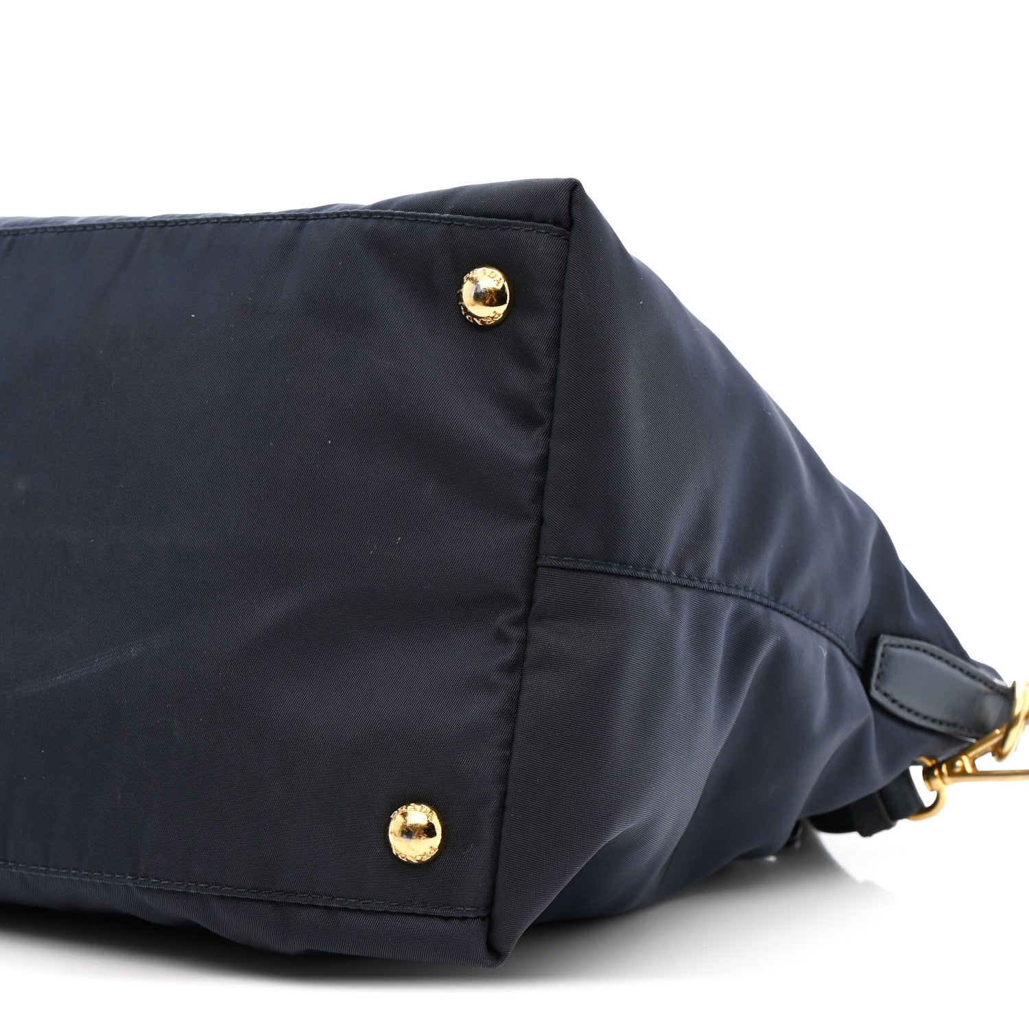 Prada Tessuto Nylon Saffiano Shopping Tote Navy 1830062 – FASHIONPHILE
