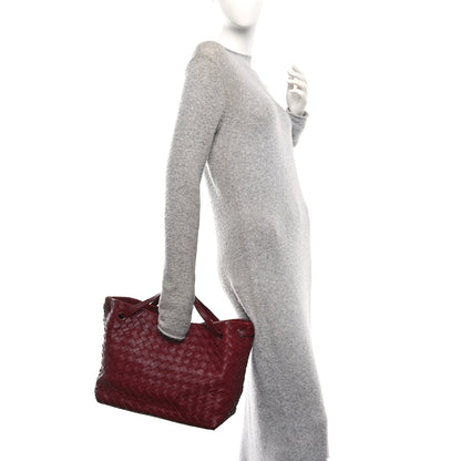 Bottega Veneta Nappa Intrecciato Medium Garda Bag Dark Red 2 of 13
