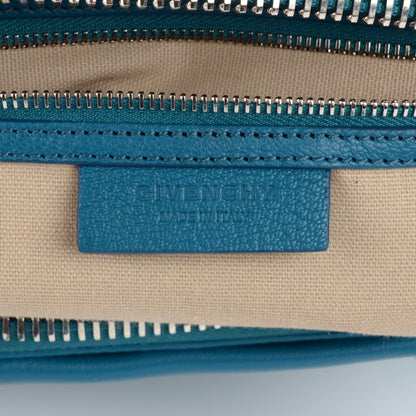Givenchy Sugar Goatskin Medium Antigona Petrol Blue 6 of 7