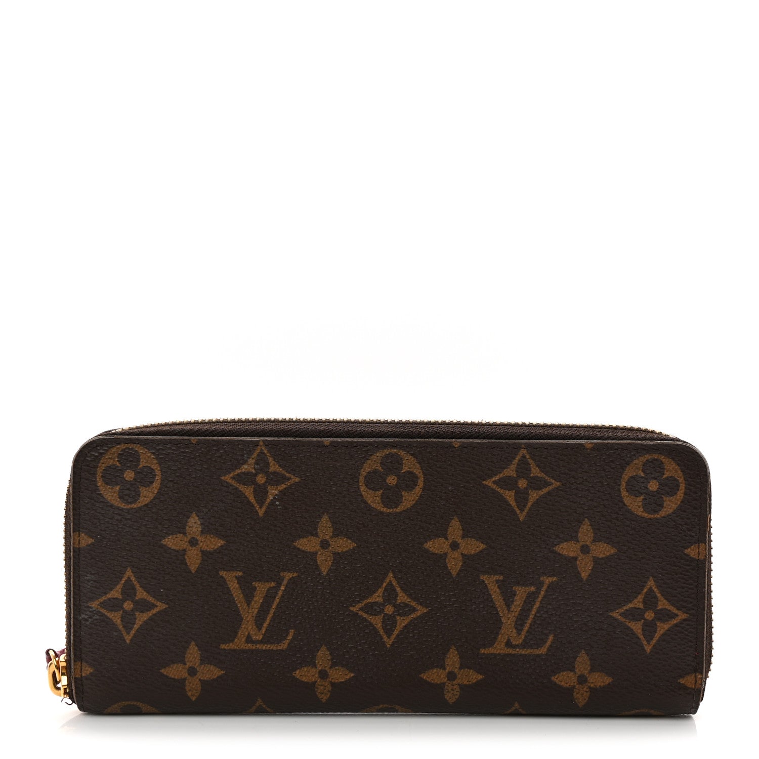 Louis Vuitton Monogram Clemence Wallet Fuchsia 1 of 10
