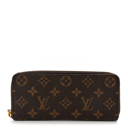 Louis Vuitton Monogram Clemence Wallet Fuchsia 1 of 10