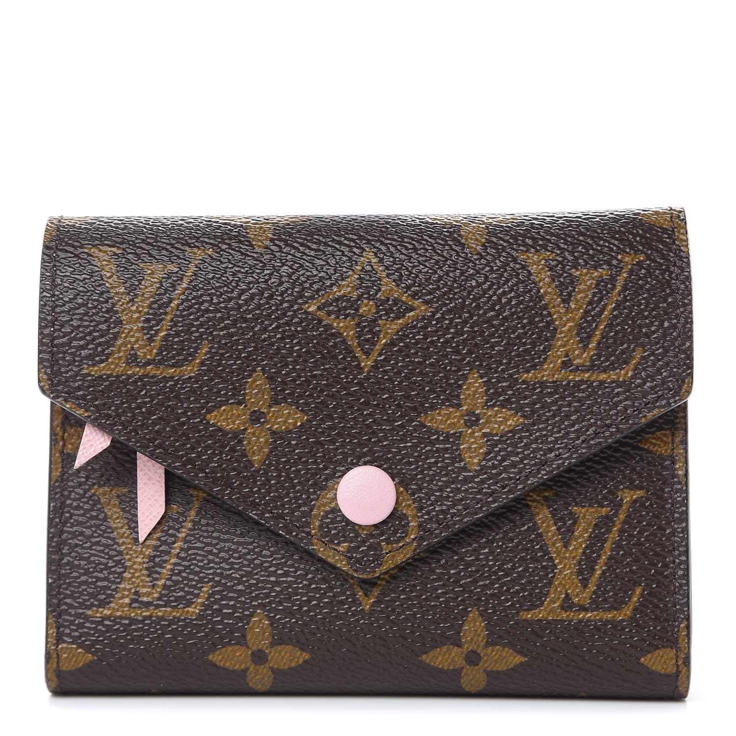 Louis Vuitton Monogram Victorine Wallet Rose Ballerine 1 of 8