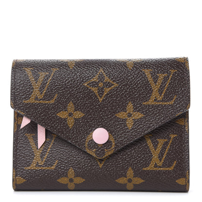 Louis Vuitton Monogram Victorine Wallet Rose Ballerine 1 of 8