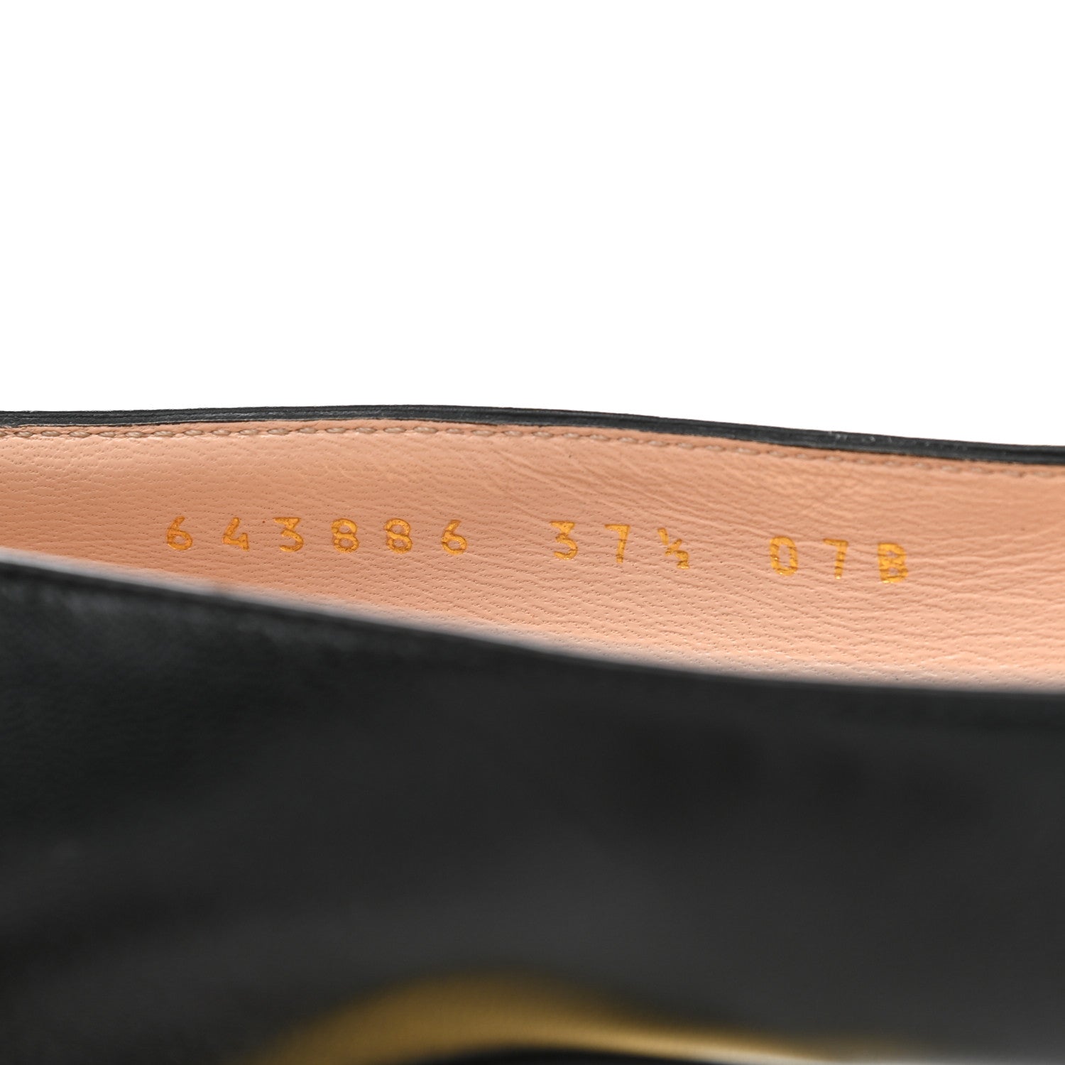 Gucci Malaga Kid Horsebit 75mm Pumps 37.5 Black 8 of 11