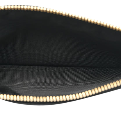 Christian Dior Lambskin Cannage Lady Dior Pouch Black 8 of 11